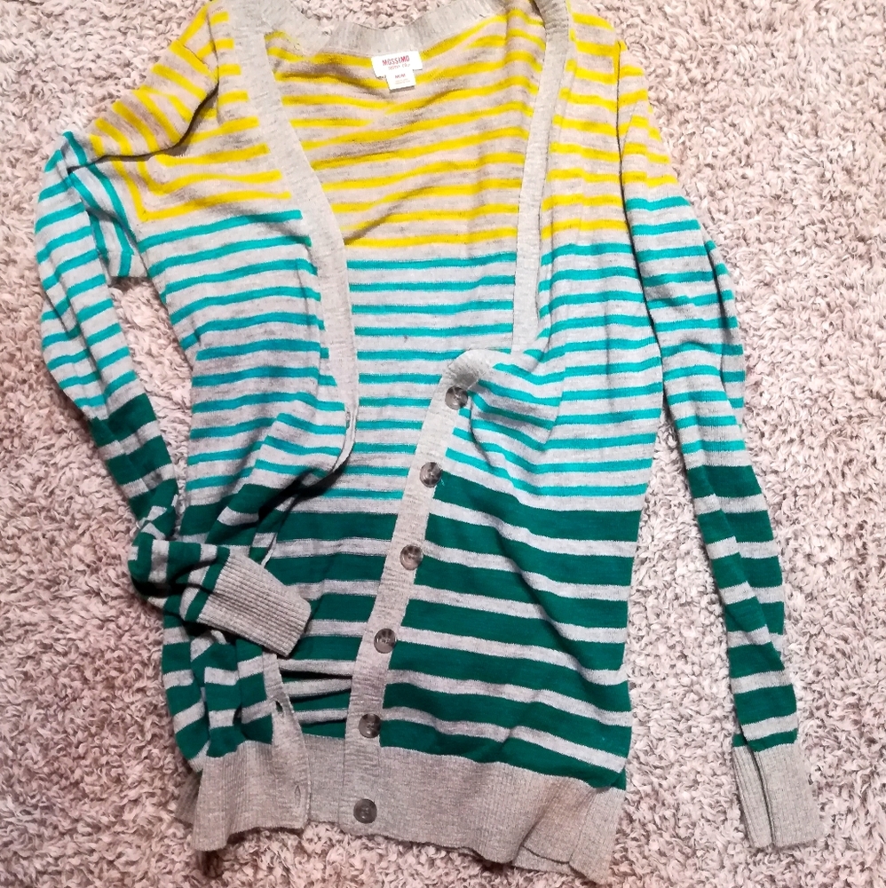 Striped Cardigan